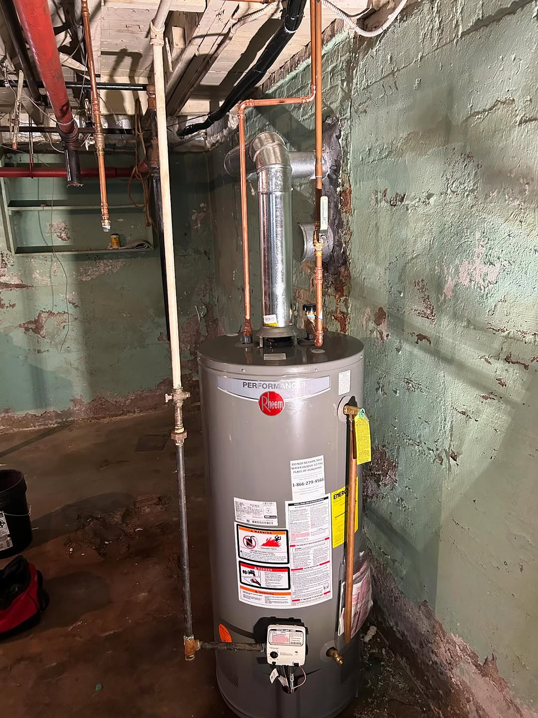 Water Heater + Shower Trim Swap — photo 1