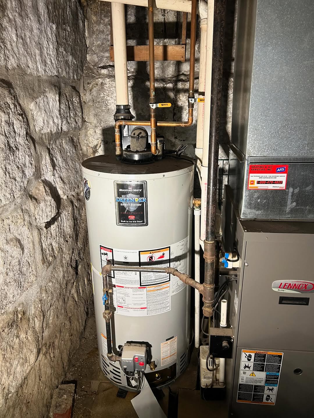 Water Heater · 50-gal Power Vent — photo 1